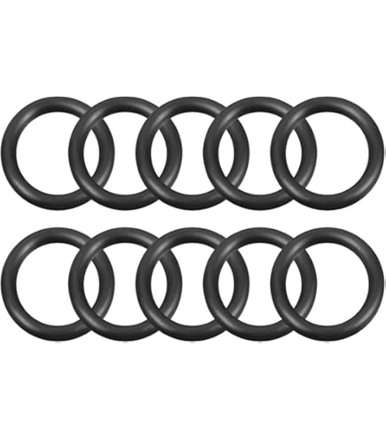 Sourcing Map 10 Stück O-Ring Dichtungen - 68mm Außendurchmesser Nitrilkautschuk Für Sahnespender & Pumpen