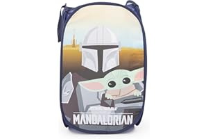 Jay Franco Star Wars The Mandalorian Er ist mit Mir 80L Pop-up-Korb Wäsche oder Spielzeug