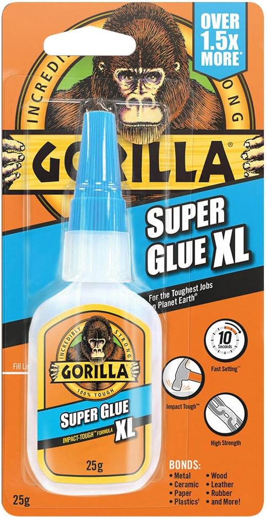 Avis d'Expert & Test Approfondi : Gorilla Super Glue XL 25g (GORILLA)