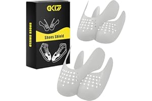 DK177 2 paia di protezioni per le pieghe delle scarpe da ginnastica, contro le pieghe delle dita, anti rughe, protezioni per le pieghe delle scarpe da ginnastica, per Air Force 1, da uomo, taglia