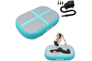 ‎PPXIA PPXIA AirBlock Aufblasbare Gymnastikmatte Turnblock Tumbling Block Trainings block Trainigsmatte Sportblock Gymnatikblock mit pumpe