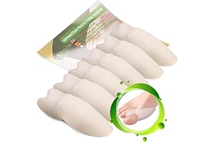 SLIM FEET PRO Juego de 3 Pares de Correctores de Dedo Grandes para Hallux Valgus - Alivio del Dolor, Protección y Alineación Cómoda. Prevención de Superposiciones, Talla Única.