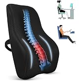 Pillowart Visco Ortopedik Bel Sırt Minderi Sandalye Ofis Bel Minderi Bel Destek Yastığı
