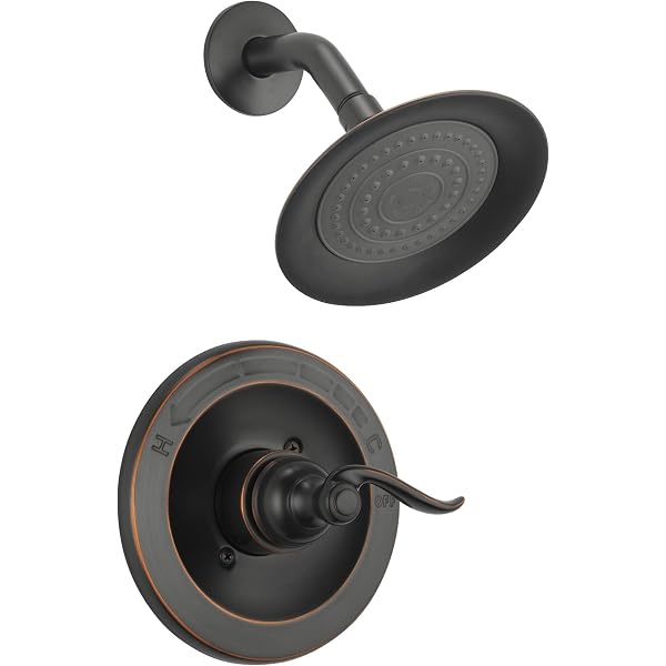 Pfister Weller Tub And Shower Trim Kit – Single Handle Matte Black With 5-Spray Shower Head & QuickConnect Tub Spout (Valve Sold Separately)