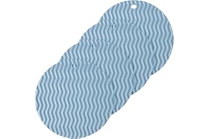 Uktunu Sottopentola Silicone Set di 4 Presine in Silicone Sottobicchieri Antiscivolo Anti-Scottatura per Cucina Lavabile in Lavastoviglie, Blu