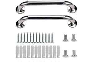 JCAKES 2 Pezzi Maniglione da Bagno Acciaio Inossidabile Maniglione da Doccia per