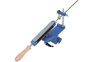 JECTSE 2023 Nuevo Afilador de Cuchillos de 360° con ángulo Fijo, Kit Profesional de Afilado de Cuchillos de Chef de Cocina de Acero Inoxidable, Cómodo de Usar, Diseño de Clip Rápido, 6