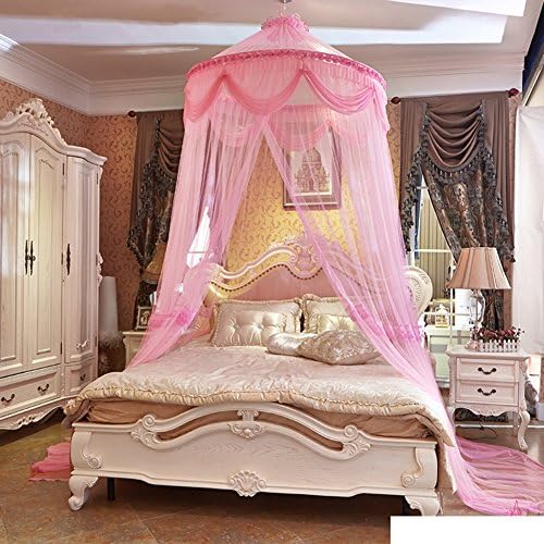 Extra large size round hoop bed canopy netting mosquito net fit crib,Twin,Full,Queen,King-A 180x200cm(71x79inch)