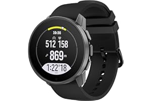 Hiseus Pasek Kompatybilna z Suunto 9 Peak / 5 Peak, Silikonowe Sportowe Pasek Zamienne Kompatybilne z Suunto 9 Peak Pro/Vertical Watch Paski