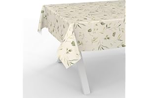 ANRO Wachstuchtischdecke Wachstischdecke Wachstuch Tischdecke abwaschbar Gartentischdecke Wasserabweisend 100x140cm Schnittkante Canada Floral