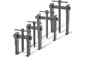 XIIW Estrattore cuscinetti 20 – 85 mm, estrattore per cuscinetti ingranaggi a due ganci, speciale estrattore sottile 3 + 4 + 6 + 8 pollici, estrattore per cuscinetti a sfera, estrattore a sfera 1 – 4,5