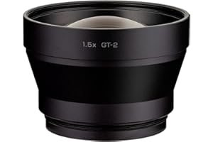 Ricoh Lente de Teleconversión GT-2, Compatible con GR IIIX, 1,5x, Logra una Distancia Focal Equivalente a 75 mm