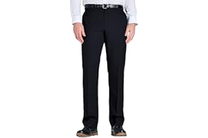 Farah | Mens | Flex Trouser Pants with Self-Adjusting Waistband |