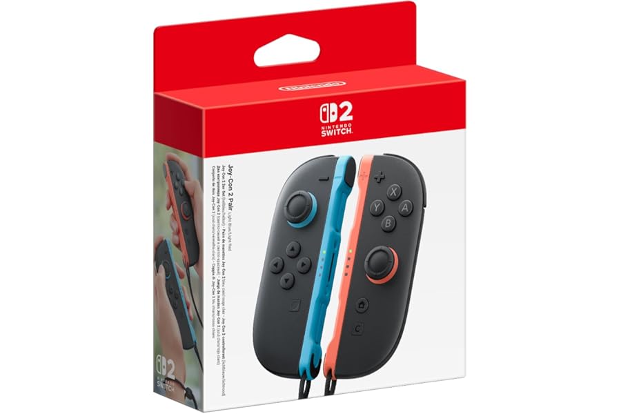 Set da due Controller Joy-Con Rosso-Blu per Nintendo Switch 2