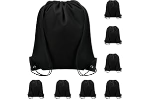 CHEPULA Drawstring Bags 12 / 20PCS Drawstring Gym Bag for Women Men, String Bag Large Sports Drawstring Backpack for Travel Shopping Swimming Yoga Beach