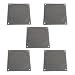 Produktbild BQLZR 12 x 12 cm, Schwarz, für PC-Ventilator, Fingerschutz, schwarz, 5 Stück