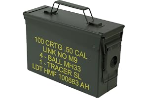 HMF 70010 ammunitionslåda, US Ammo Box, metallåda, 27,5 x 17,5 x 9,5 cm
