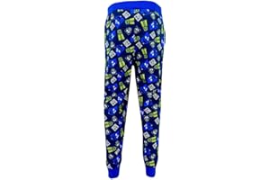 TDP TEXTILES Mens Official Doctor Who Loungepants | Mens Loungewear All Over Print Pyjama Bottoms, Size Small - X-Large