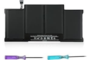 Chinoket A1496 Batterie d'ordinateur Portable pour MacBook Air 13" A1369(Late 2010 Mid 2011) A1466(Mid 2012 2013 Early 2014 2015 2017) A1405 A1377 MC965LL/A MC966 MD231 MD760 MJVE2LL/A