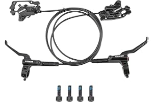 ENGWE MTB Ensemble de Freins à Disque hydrauliques en Alliage d'aluminium pour VTT, vélo de Route, leviers de Frein de vélo