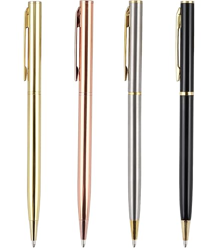 PATIKIL Balpen met styluspunt, 12 stuks 2-in-1 metalen