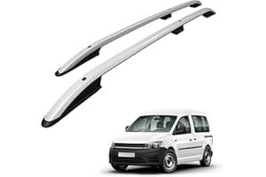 CHROMEMASTER | Barre trasversali da Tetto | Compatibili con VW Caddy 2010-2020 short; Sono utilizzate per il montaggio di portapacchi, box da tetto o portabiciclette | Costruzione in alluminio