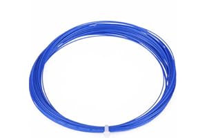 Keenso Corda per Racchetta da Badminton, 6 Colori 10m Nylon Durevole Alta flessibilità Corda per Racchetta da Badminton Corda per Racchetta Corda per Accessori per Badminton