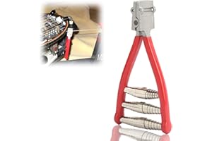 Gaeirt - Pinza para Cuerda de 3 resortes, Pinza de Cuerda para Raqueta Resistente para Pista de Tenis