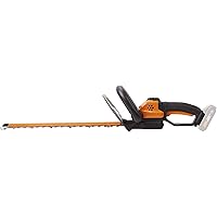 Worx WG261E.9 Akku-Heckenschere – 20V Profi Hecken- und Strauchschere mit 44 cm Schwertlänge – Ideal für hohe Hecken…