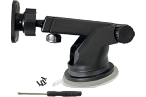 Flexibel Saugnapf Halterung für Apple Carplay Tragbares Autoradio, Halterung Kompatibel mit Wireless Carplay Bildschirm von 7/9/9.3/10.26 Zoll Armaturenbrett/Windschutzscheibe Halterung für GPS Navi