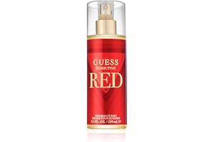 GUESS Seductive Red, Brume Parfumée pour Femme, Fragrance Gourmand, Cerise, Vanille, Poivre Rose, Senteur Sensuel, 250 ml
