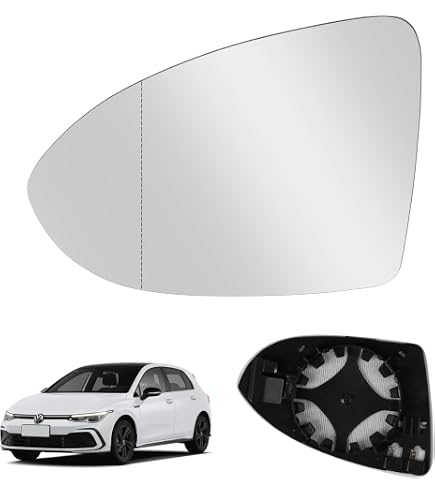 Specchietto Retrovisore Sinistro Riscaldato Con Piastra Per Jeep Cherokee (2014-2019) E Compass (2017-2021), Vetro Bianco - 4