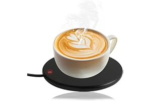 talNite USB Mug Warmer - Electric Heat Plate for Coffee Cups, Tea, and Smart Mugs - Desk Coffee Warmer with USB Heating Technology - Portable Drink Warmer Coaster for Home, Office, Travel