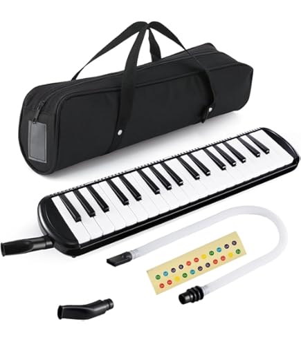 Eastar 37 Key Melodica Instrument Piano-Style with Mouthpiece