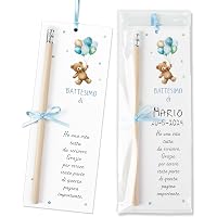 Segnalibro Orsetto Con Cioccolatino Personalizzato - Segnaposto - 11