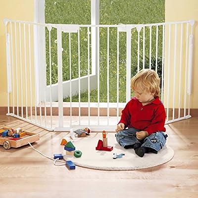 BRIGHT STARTS / KIDS II baby dan barrière configuregate flex l, blanc