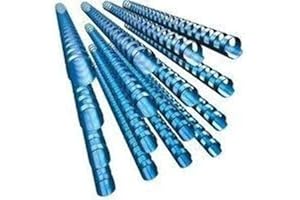 GBC CombBind Binding Combs, 8 mm, 45 Sheet Capacity, A4, 21 Ring, Blue, Pack of 100, 4028234