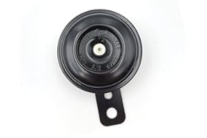 NIYATA Claxon Moto 12 V, segnalatore sonoro 1,5 A 105 dB, segnalatore di clacson 12 V, potente e impermeabile, corno universale per moto, veicolo, auto,camion