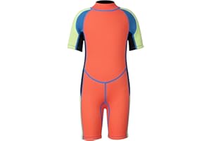 IVYH Muta Shorty per Bambini, 2.5 mm Neoprene per Ragazzi e Ragazze, Muta Termica da Immersione per Surf, Snorkeling, Nuoto, Kayak, SUP