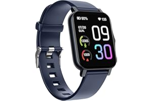 SUPBRO 1,69" Fitness Armband Aktivitätstracker Fitness Tracker Smart Armband Schrittzähler Fitnessuhr Herzfrequenzmesser IP68 Wasserfest Sportuhr Messgeräte Pulsuhr Schrittzähler Uhr für Damen Herren