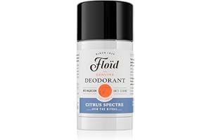Floïd Deodorant Citrus Spectre (75 ml), Deodorante uomo con sali di magnesio estratti dal Mar Morto, Deodorante per una freschezza duratura, Deodorante stick con formula antimacchia