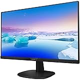 Philips Monitors 273V7Qdab Monitor 27 Pollici Led Ips Full Hd, 4 Ms, 3 Side Frameless, Low Blue Mode, Flicker Free, Hdmi, Dvi