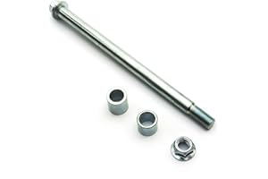 PETROLSCOOTER Pitbike Dirtbike SDG Rear Wheel Axle + Spacer 15mm 240mm 110cc 125cc 140cc 160cc