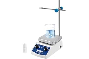 VEVOR BananaB SH-2 Magnetrührer Mit Heizplatte 180W Magnetic Stirrer Hot Plate 120 * 120mm Magnetic Stirrer Mixer 1L