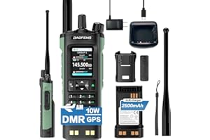 BAOFENG DM-32UV DMR Radio talkie-walkie portable 10 W GPS APRS double bande fréquence de copie sans fil Type-C Programmation Jambon Radio portable