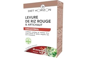Diet Horizon Levure De Riz Rouge & Artichaud 60 Comprimes