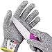 Produktbild NoCry schnittsichere Handschuhe für Kinder – Leistungsfähiger Level 5 Schutz, lebensmittelecht. Größe : XXS (4-7 Jährige), 1 Paar