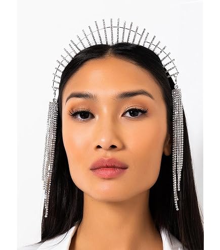 IYOU Sposa Matrimonio Cerchietto Oro Fiore Bande Capelli Filo