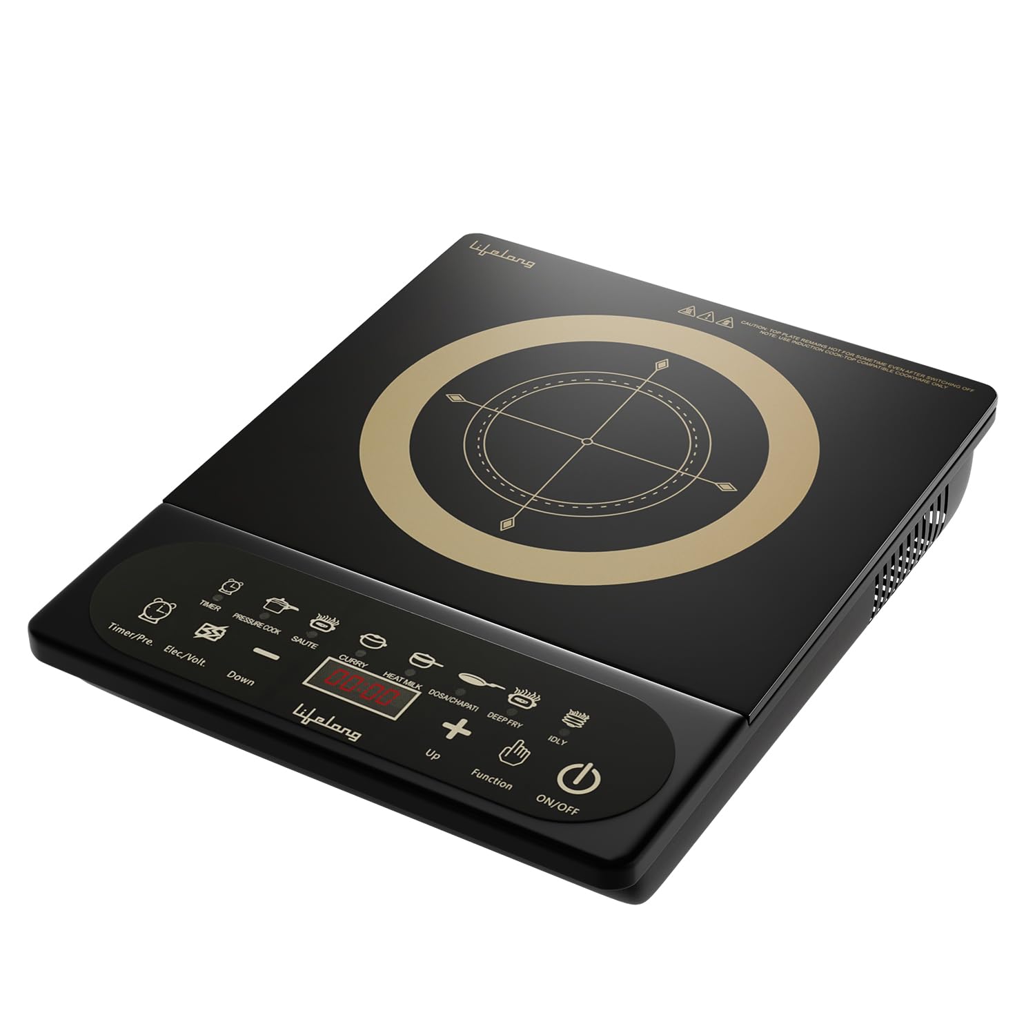 Lifelong 2100 Watt Induction Stove Review: 5.5KVA Surge Protection & 7 Indian Menu Options