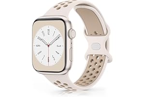 Wanme Pasek do zegarka Apple Watch 49 mm, 45 mm, 44 mm, 42 mm, 41 mm, 40 mm, 38 mm, miękki silikonowy pasek zamienny do iWatch / Apple Watch Series 9 8 7 6 5 4 3 2 1 SE Ultra